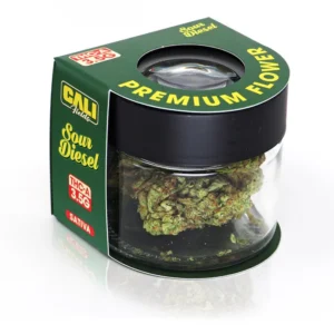 Sour Diesel THCA Flower, Sour Diesel Sativa 3.5g, Cali Fields THCA Flower, Sour Diesel THCA Effects, Sour Diesel THCA Reviews, Sour Diesel THCA Strain, Sour Diesel THCA for Sale