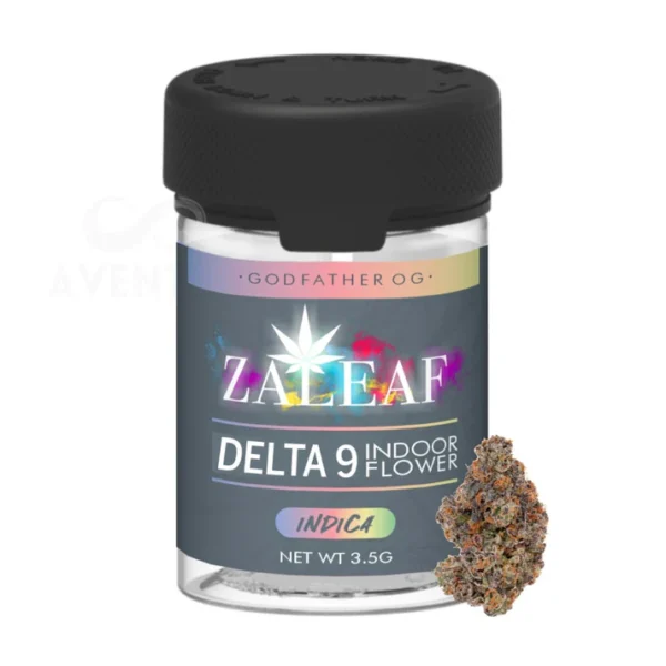 Godfather OG THCA Flower, Godfather OG Indica 3.5g, Zaleaf THCA Infused Flower, Godfather OG THCA Effects, Godfather OG THCA Reviews, Godfather OG THCA Strain, Godfather OG THCA for Sale