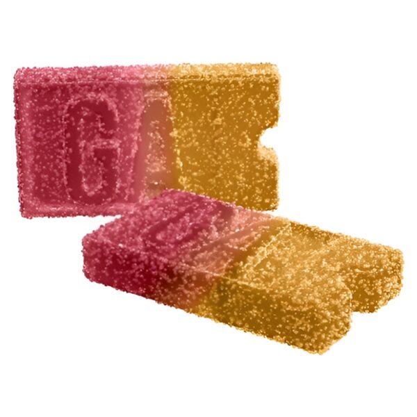 Crimson Toro THC Soft Chews, General Admission Gummies, Blue Raspberry Pomegranate Edibles, 10mg THC Vegan Gummies, Sour Coated THC Chews, Indica Dominant THC Edibles, Gluten-Free Cannabis Gummies