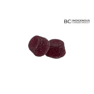 Dabbleberry Live Rosin Chews, Blueberry THC Gummies, Indica Vegan Edibles, Live Rosin Gummies, Dabble Cannabis Co. Edibles, Gluten-Free Cannabis Chews, 10mg THC Gummies