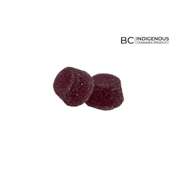 Dabbleberry Live Rosin Chews, Blueberry THC Gummies, Indica Vegan Edibles, Live Rosin Gummies, Dabble Cannabis Co. Edibles, Gluten-Free Cannabis Chews, 10mg THC Gummies