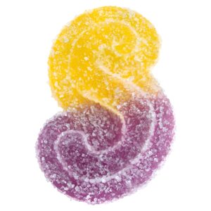 Peach Passionfruit THC gummy