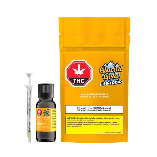 MAX Balanced 30:30 THC CBD Oil