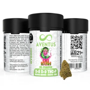 AVENTUS8 FLOWER D-8 D-9 THC-P BLEND Og Kush 7g