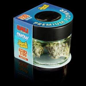 Cali Fields SNOW Jack Herer review, THCA flower vs. THC flower, Jack Herer strain effects, Sativa THCA flower benefits, Premium THCA flower strains, Where to buy Cali Fields SNOW THCA