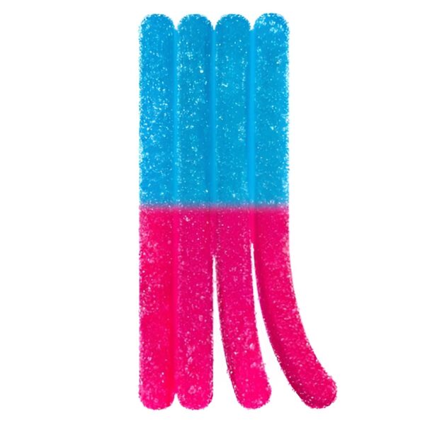 Sour Razzy Pink Lemonade CBG THC gummies