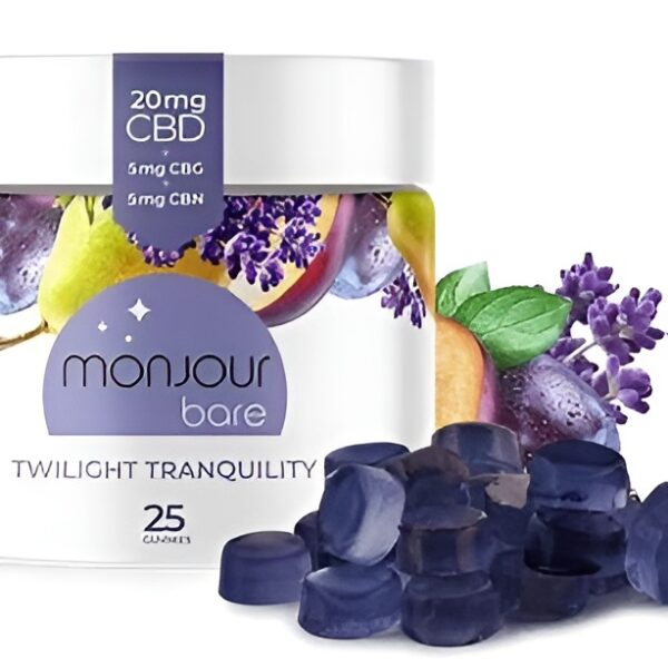 Twilight Tranquility CBD CBN CBG Gummies